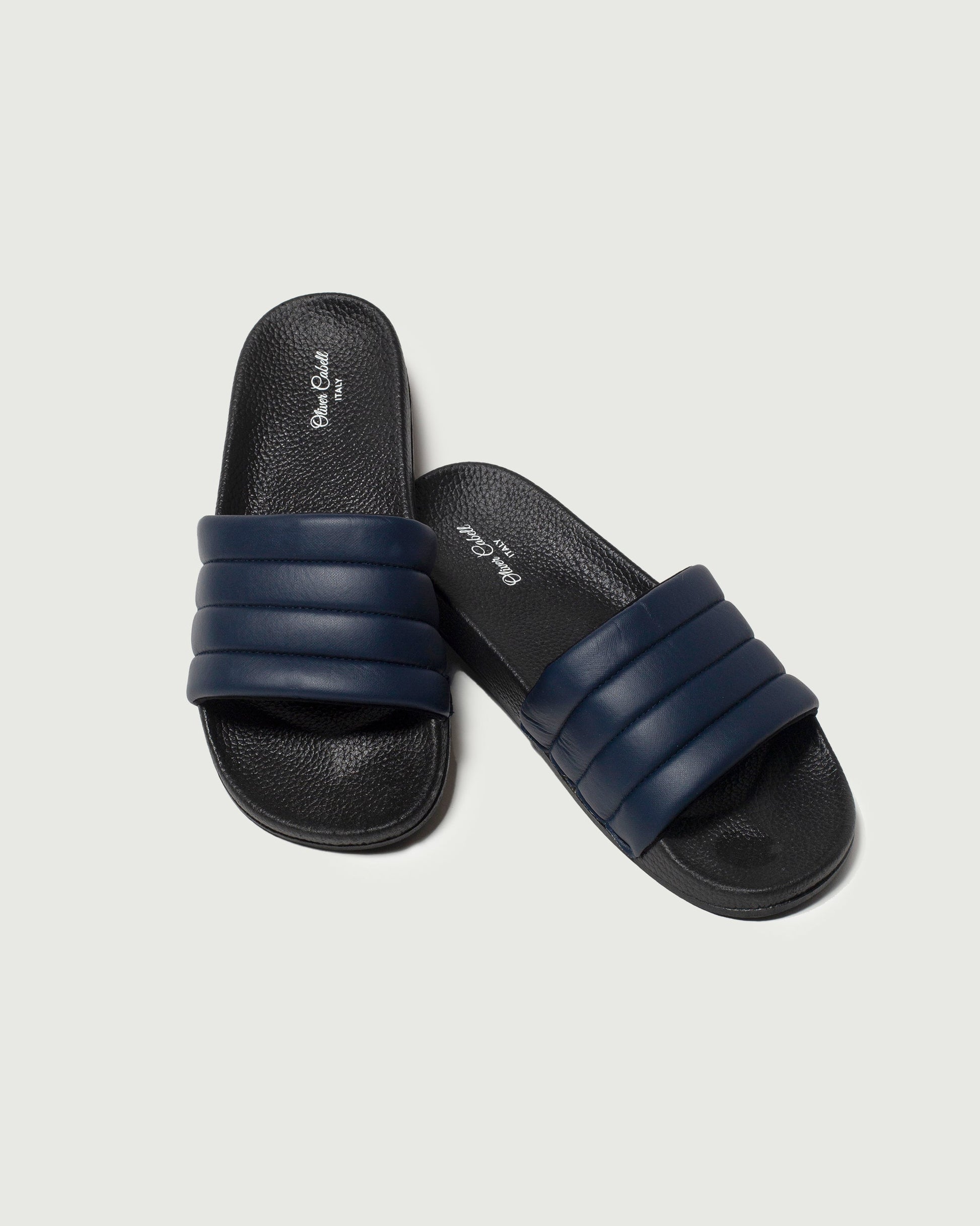 Oliver Cabell Vegan Slides-Navy