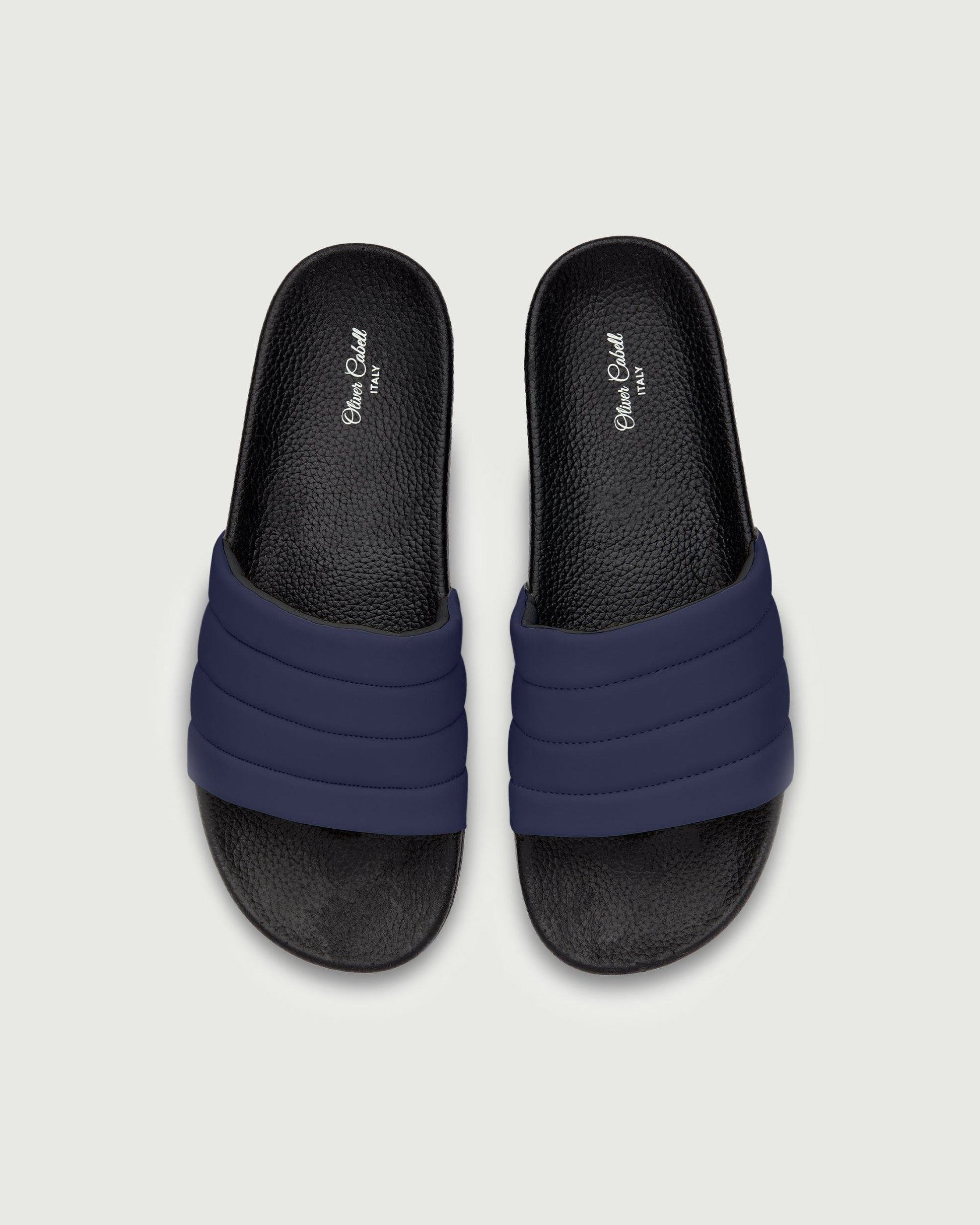 Oliver Cabell Vegan Slides-Navy