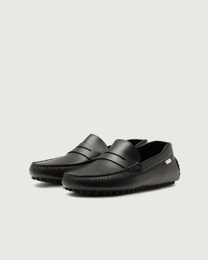 Oliver Cabell Driver-Black Leather