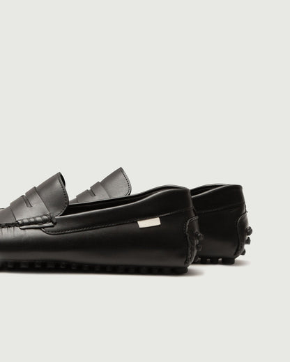 Oliver Cabell Driver-Black Leather