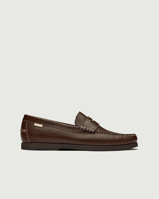 Oliver Cabell Penny Loafer-Chocolate