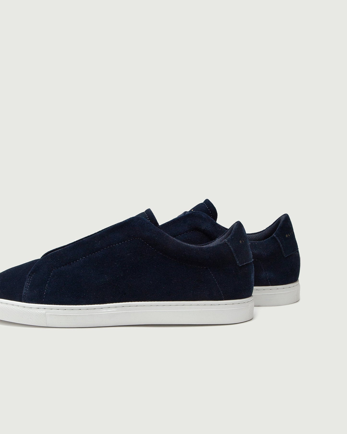 Oliver Cabell Low 1 Laceless-Navy Suede