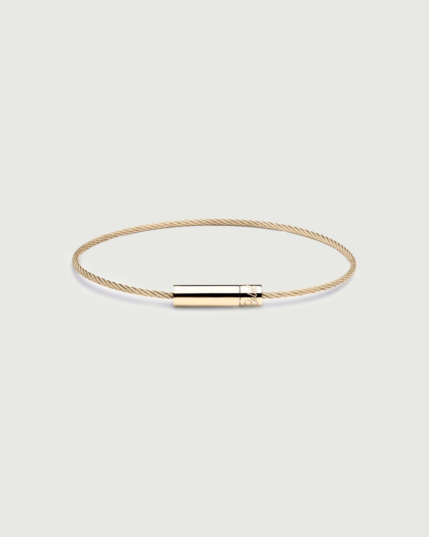 Oliver Cabell Michael Cable Bracelet-Gold