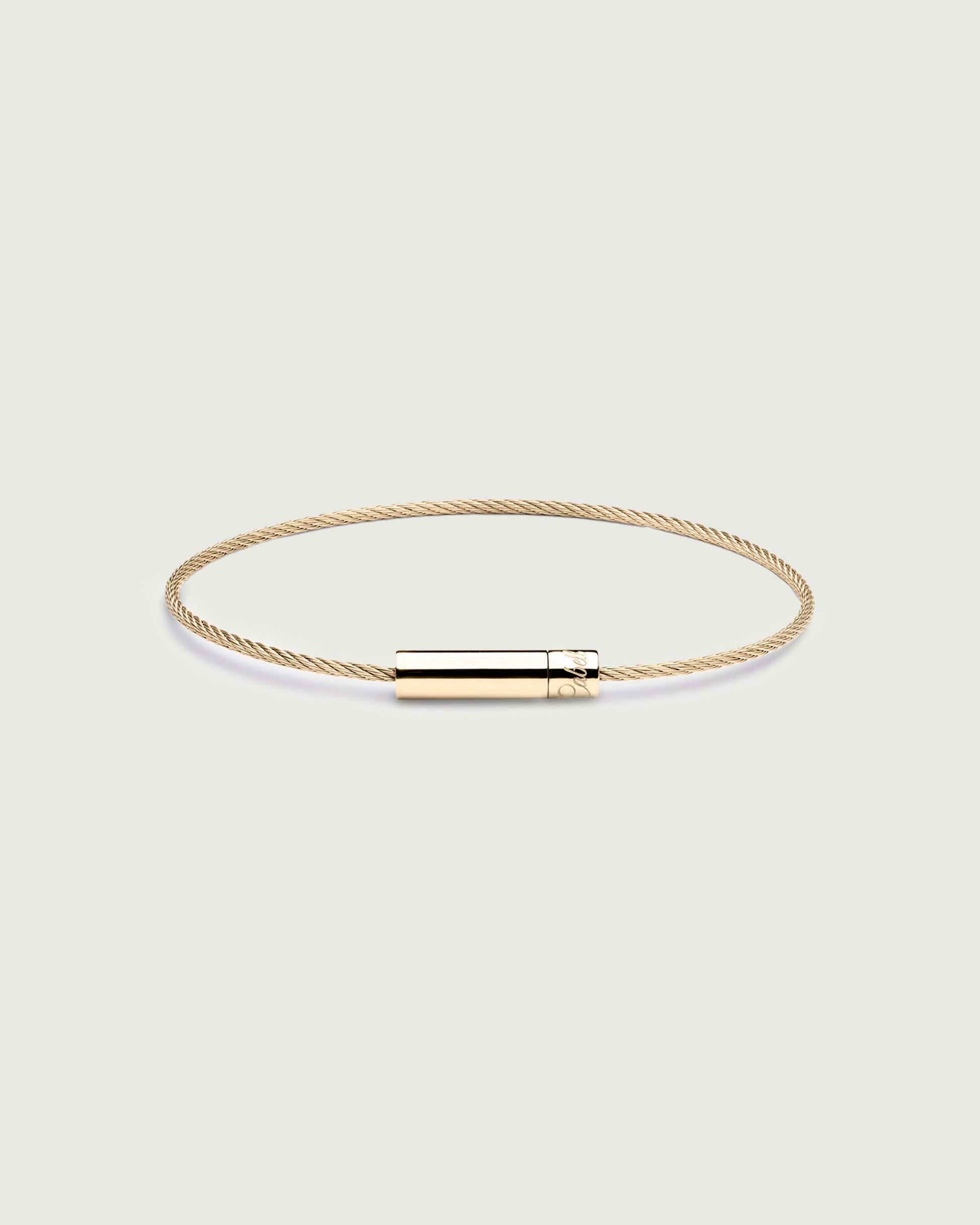 Oliver Cabell Michael Cable Bracelet-Gold