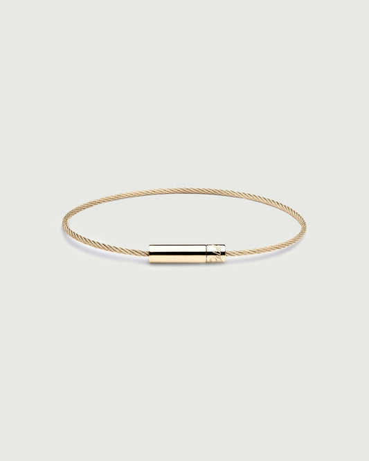 Oliver Cabell Michael Cable Bracelet-Gold