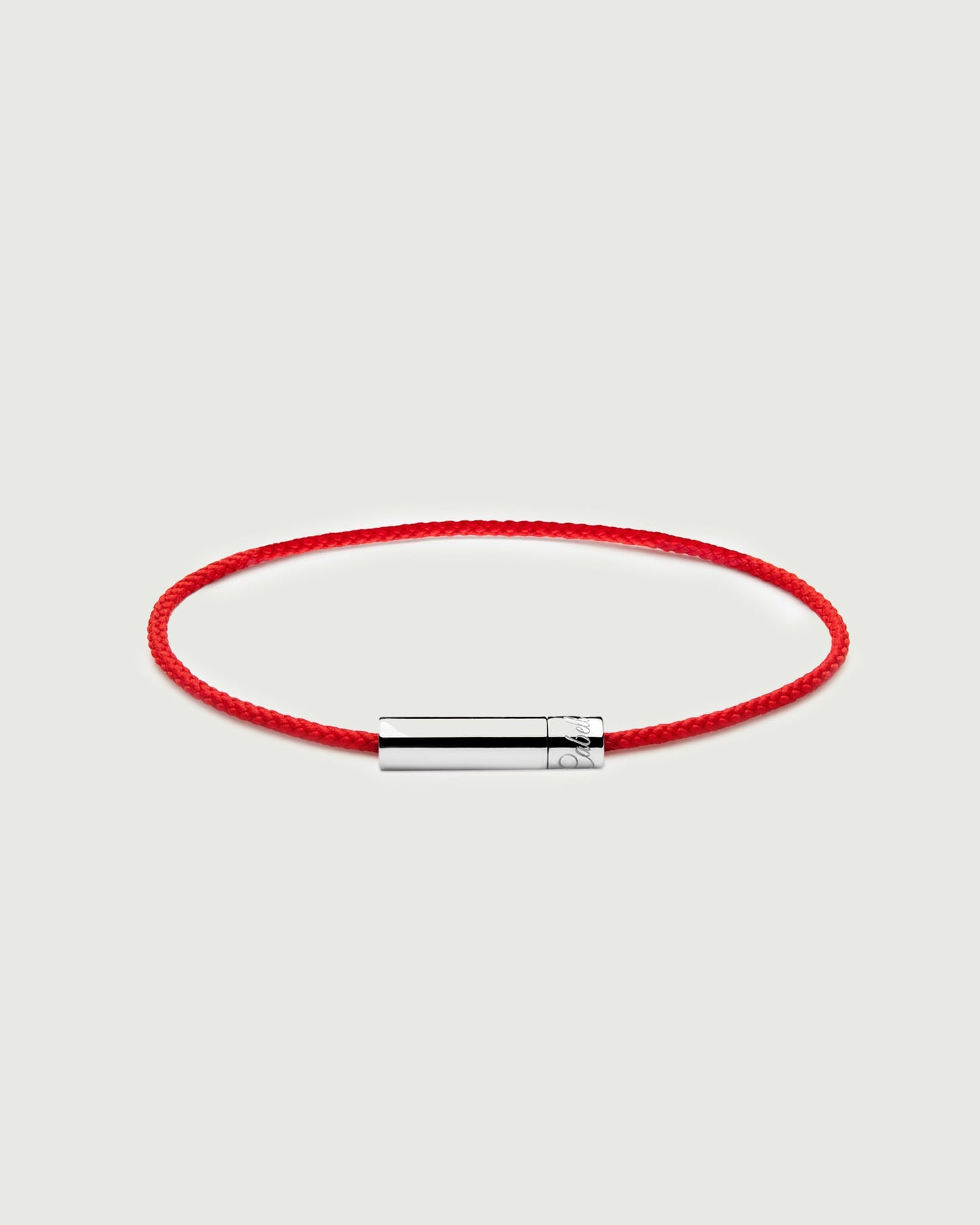 Oliver Cabell Fern Cord Bracelet-Red