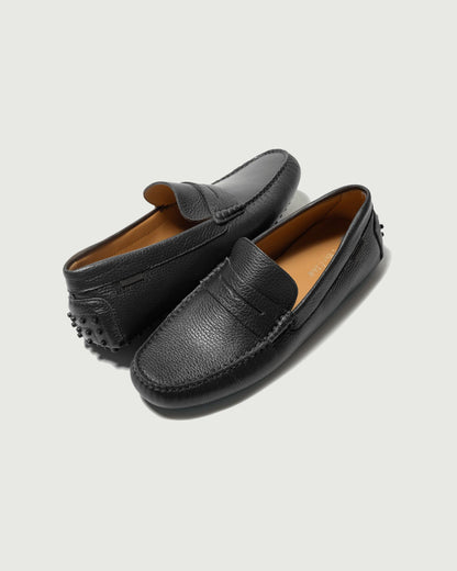 Oliver Cabell Driver-Black Pebbled